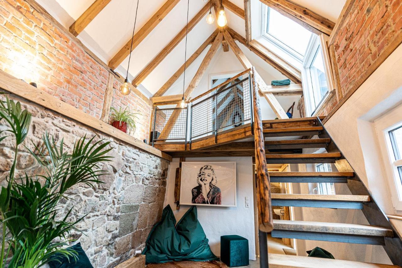 Ferienwohnung Schlafstaelle Geusfeld Exterior foto