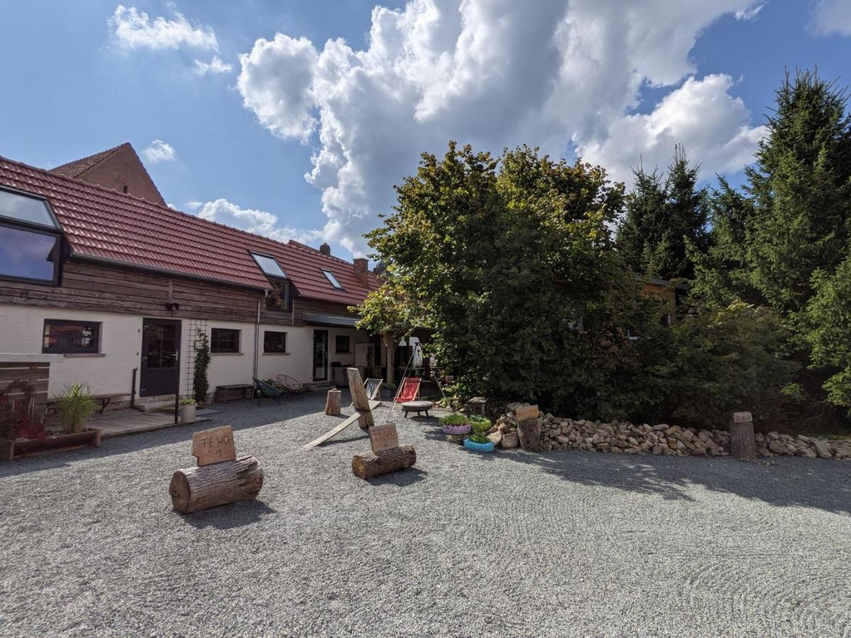Ferienwohnung Schlafstaelle Geusfeld Exterior foto