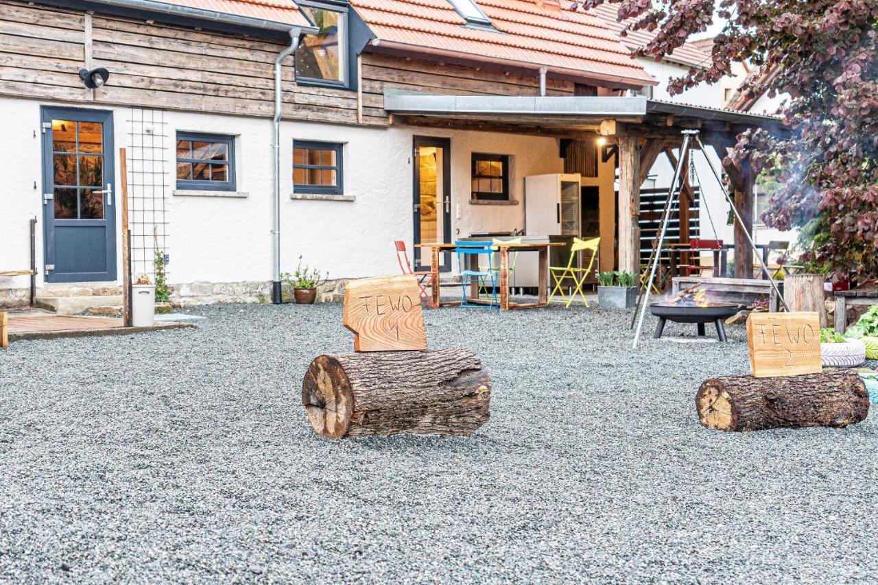 Ferienwohnung Schlafstaelle Geusfeld Exterior foto
