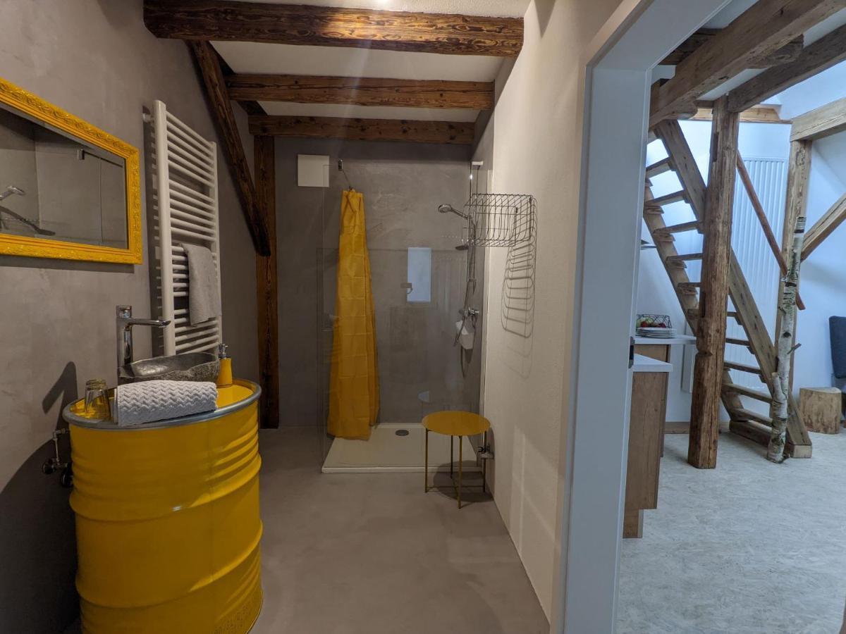 Ferienwohnung Schlafstaelle Geusfeld Exterior foto