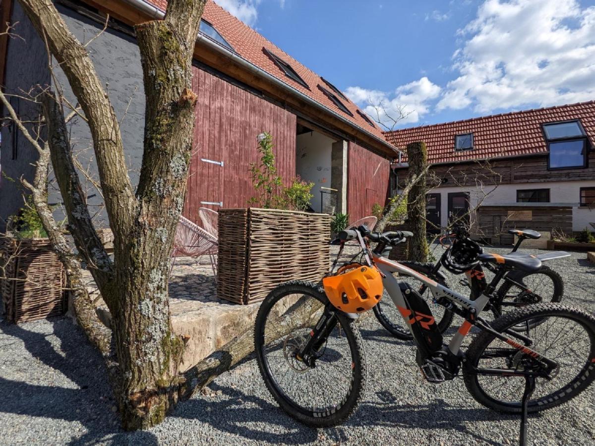 Ferienwohnung Schlafstaelle Geusfeld Exterior foto