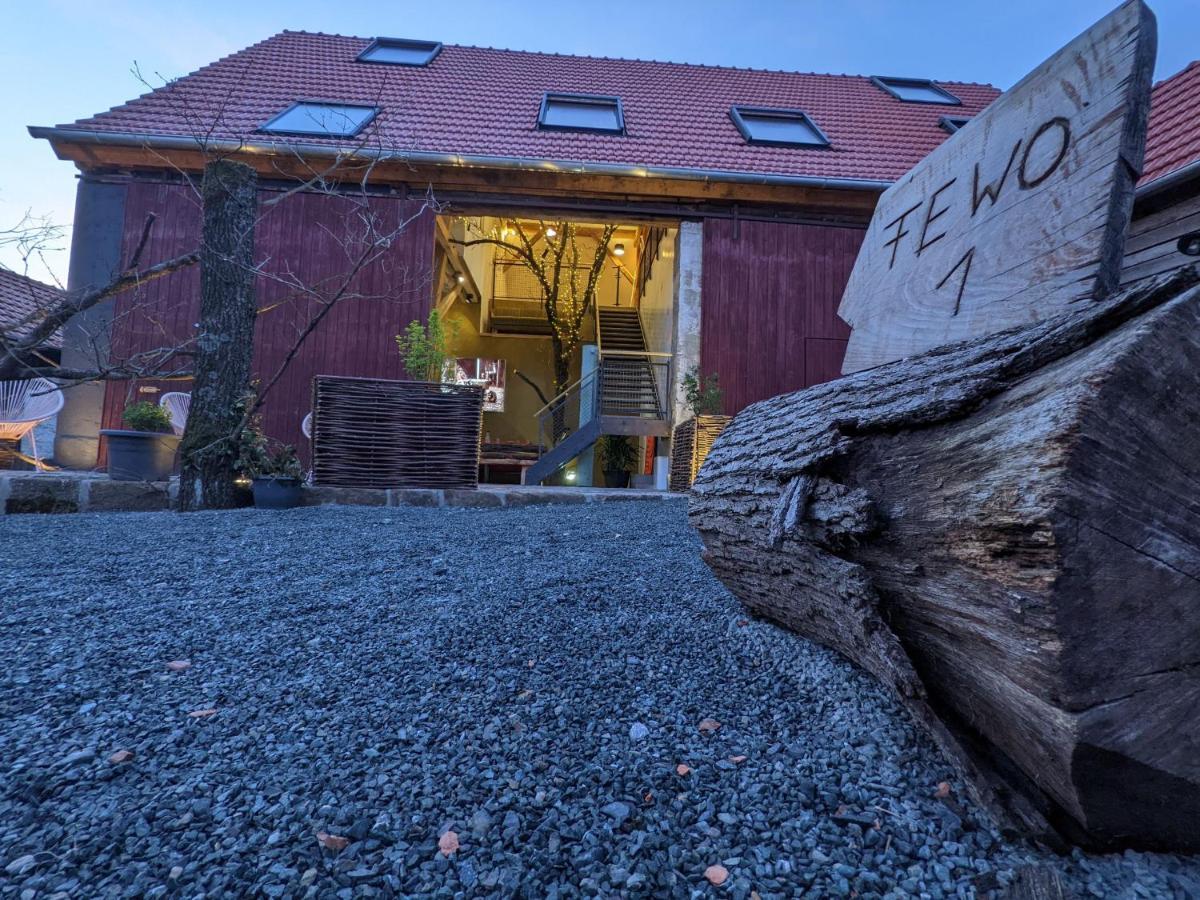 Ferienwohnung Schlafstaelle Geusfeld Exterior foto