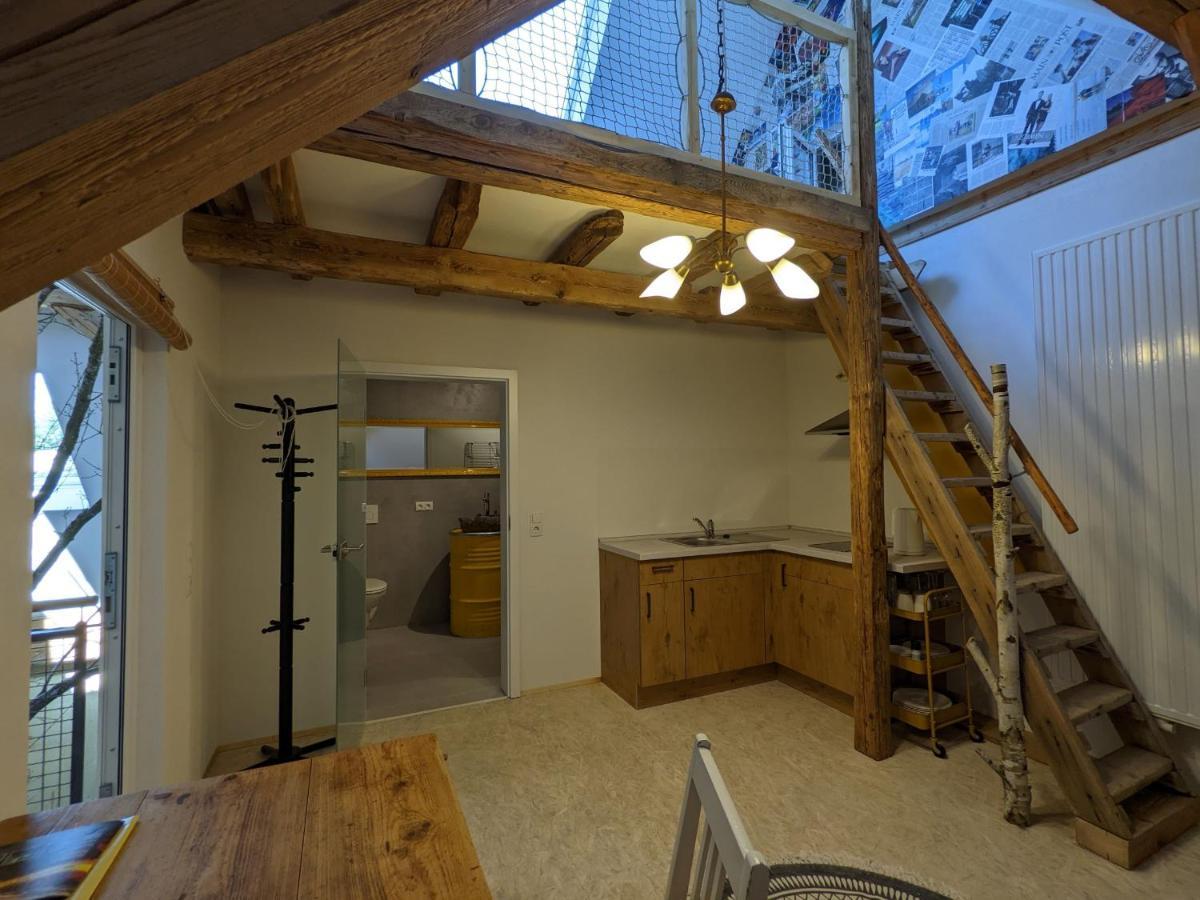 Ferienwohnung Schlafstaelle Geusfeld Exterior foto