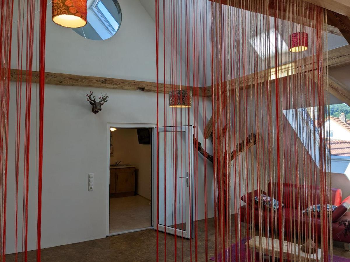 Ferienwohnung Schlafstaelle Geusfeld Exterior foto